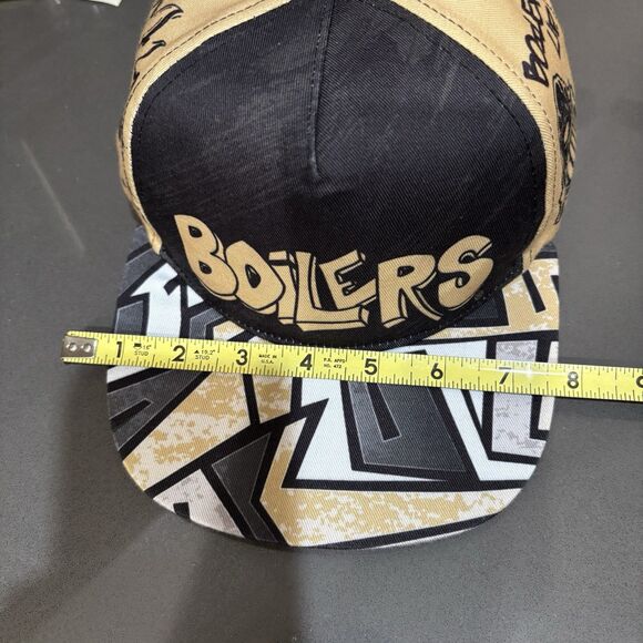 Purdue Boilermakers Patterned Team Merch Unisex Hat Cap Boiler UP EUC - Picture 11 of 11